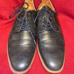 Goodfellow men’s size 7 black dress shoes